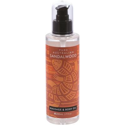 Pure Australian Sandalwood Massage & Body Oil 200ml